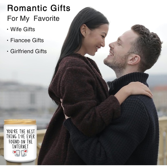 NWT Soy Wax Candle Romantic Funny Valentineines, Birthday, Anniversary Lavender - Picture 6 of 8